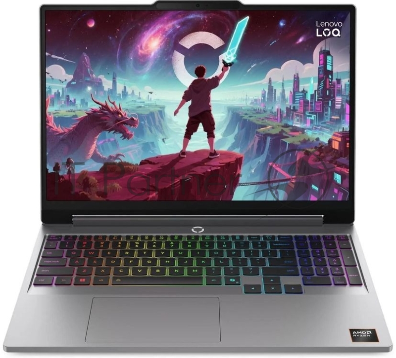 Ноутбук Lenovo LOQ 15AHP11/15.3" IPS/AMD Ryzen 7 250/16Gb/512Gb SSD/NVIDIA GeForce RTX 5050 8Gb/без ОС/серый/2.1kg
