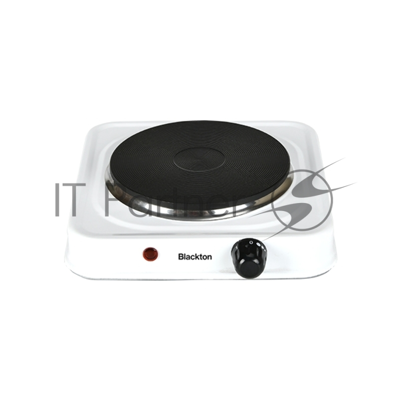 Плита настольная электрическая BLACKTON Bt HP116CI белый, 1 кВт, ТЭН, конфорки - 1, эмаль, поворотные переключатели