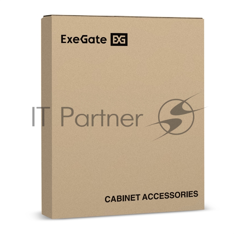 Полка выдвижная 19" ExeGate ECSS-FS800-B (перфорированная, глубина 475мм, крепление 19" 1U, для напольных шкафов и стоек глубиной 800мм/1000мм, нагрузка до 40кг, цвет черный RAL 9004)