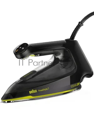 Утюг Braun FI7255GR черный/зеленый, 2000 Вт, 55 г/мин, 240 г/мин, 350 мл