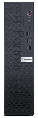 Компьютер KVADRA TAU (ЯДРВ.466259.005-01) SFF Intel Core i5 13400(2.5Ghz)/16384Mb/512PCISSDGb/noDVD/Int:Intel UHD Graphics 730/war 1y/9kg/black/noOS