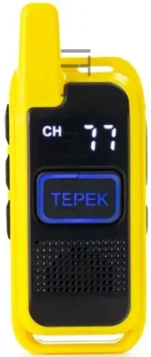Рация Терек Спорт 199кан. до 3км сигн.Аналоговый желтый (СПОРТ ЖЕЛТЫЙ)