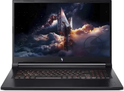 Ноутбук Acer ANV17-41 17.3" FHD IPS 144Hz Ryzen7 260 RTX5060-8GB-GDDR7 16GB-DDR5 512GB NO OS Black