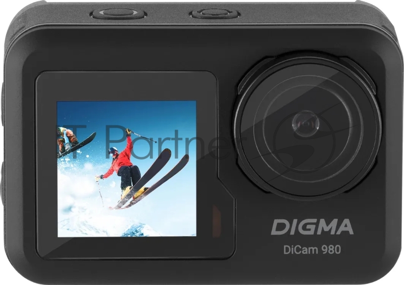 Экшн-камера Digma DiCam 980 1xCMOS 12Mpix черный