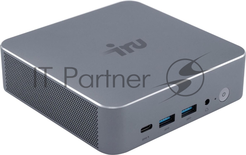 Неттоп IRU Tactio 515 i5 12450H (2) 16Gb SSD512Gb Iris Xe Windows 11 Pro 64 2xGbitEth WiFi BT 100W серый (RUS) (2195518)