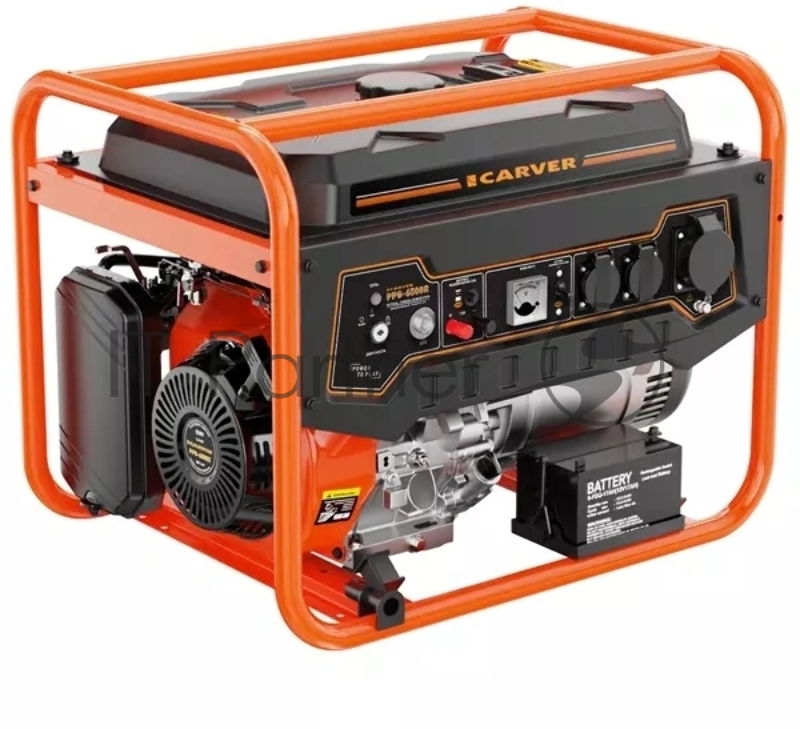 Генератор Carver PPG- 6500R 5.5кВт