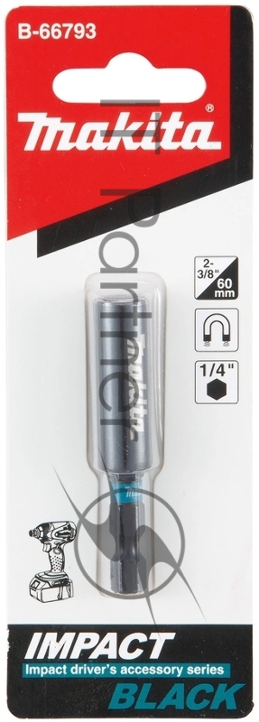 Адаптер Makita B-66793 Дл=60мм (1пред.) для шуруповертов