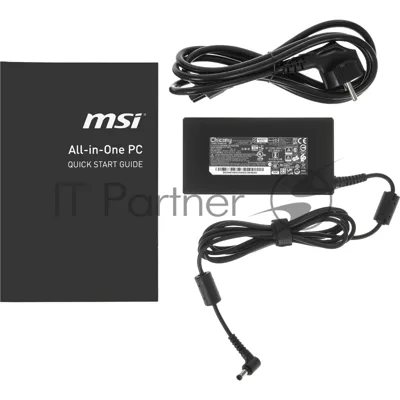 Моноблок MSI Modern AM242TP 1M-2414XRU 24.8"(1920x1080 IPS)/Touch/Intel Core 5 120U(1.4Ghz)/16384Mb/512PCISSDGb/noDVD/Int:Intel® Graphics/Cam/BT/WiFi/war 1y/4.65kg/Black/noOS + Wireless KB+M