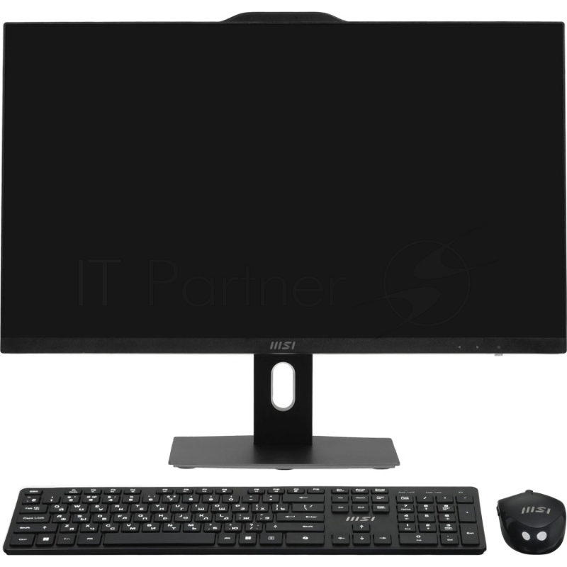 Моноблок MSI PRO AP272P 14M-1208XRU 27"(1920x1080 IPS)/Intel Core i5 14400(2.5Ghz)/16384Mb/512PCISSDGb/noDVD/Int:Intel UHD Graphics 730/Cam/BT/WiFi/-/war 1y/4.63kg/Black/noOS + Wireless KB+M