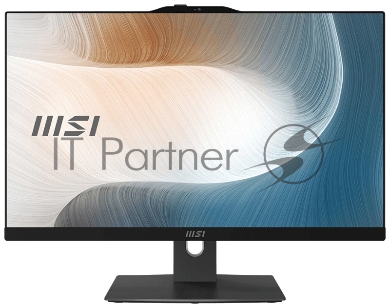 Моноблок MSI Modern AM242P 1M-2418XRU 23.8"(1920x1080 IPS)/Intel Core 5 120U(1.4Ghz)/16384Mb/512PCISSDGb/noDVD/Int:Intel® Graphics/Cam/BT/WiFi/war 1y/4.65kg/Black/noOS + Wireless KB+M