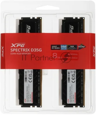 Модуль памяти ADATA DIMM 16GB (8GBx2) DDR4-3200 AX4U32008G16A-DTBKD35G