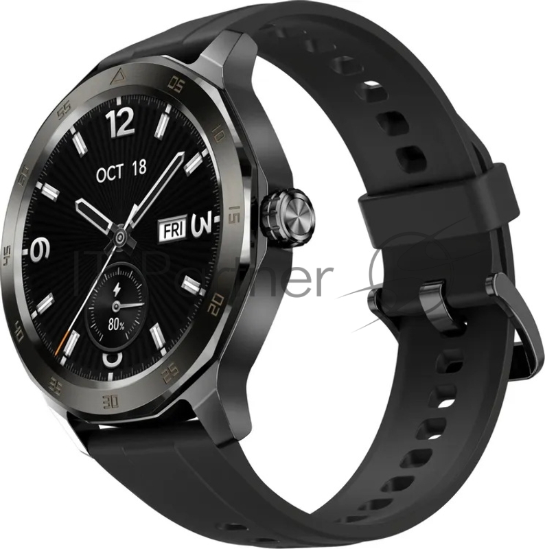 Умные часы Honor Choice InFoWear Watch 2 Epic TSN-WB01, 1.32" AMOLED, Bluetooth, WR50, черный
