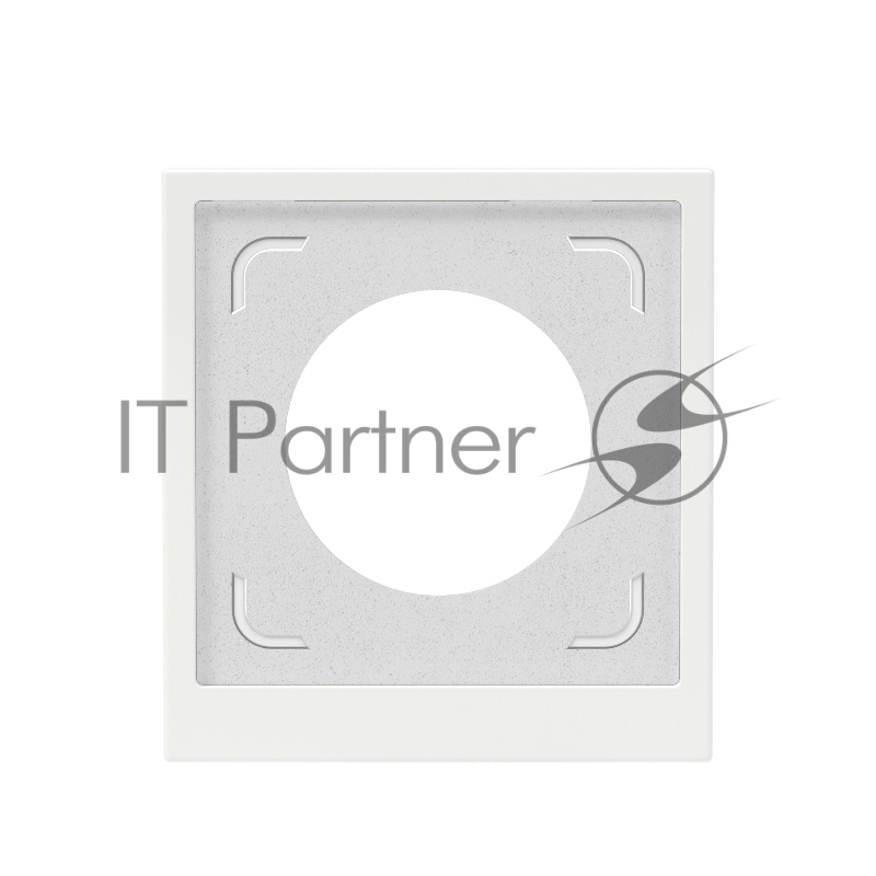 Рамка 1 пост IP44, белая магнолия