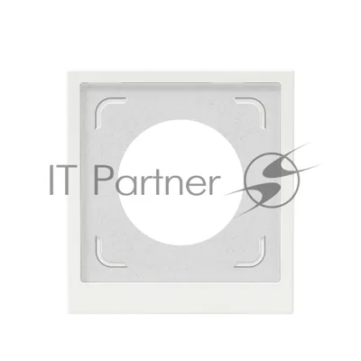Рамка 1 пост IP44, белая магнолия