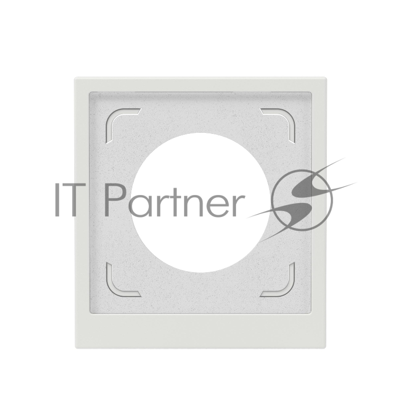 Рамка 1 пост IP44, белый песок
