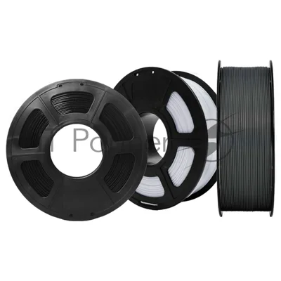 Филамент NV PRINT PA Nylon Trio (полиамид/нейлон) для 3D печати комплект из трех катушек (черный + серый + натуральный) диаметр 1.75мм масса 3 х1 кг
