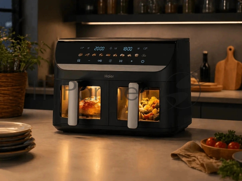 Аэрогриль Haier HAF-702 2300Вт черный (FZ03Q9M01RU)