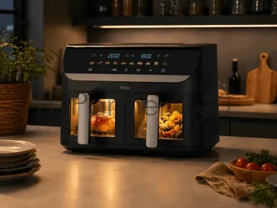 Аэрогриль Haier HAF-702 2300Вт черный (FZ03Q9M01RU)