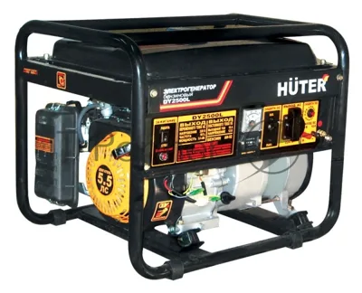 Электрогенератор бензиновый Huter DY2500L, 2.2 кВт, 66 дБ, 38.3 кг