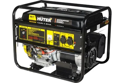 Электрогенератор бензиновый Huter DY6500LX, 5.5 кВт, 71 дБ, 74 кг