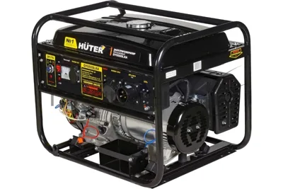 Электрогенератор бензиновый Huter DY6500LXA, 5.5 кВт, 71 дБ, 74 кг