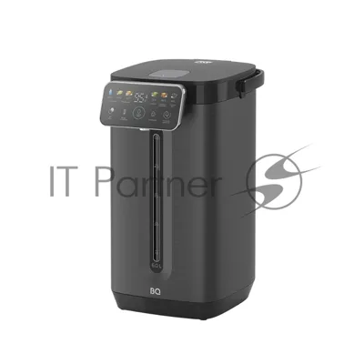 Термопот BQ TP6001 Black, мощность 1800 Вт, объем 6 л, сенсорный тип управления, 6 температурных режимов (45-95°C, с шагом 10°С), функция повторного кипячения, функция поддержания температуры, способы подачи воды - электрическая помпа, индикатор уровня воды, автоотключение при недостаточном количестве воды, блокировка подачи воды, защита от перегрева, дисплей LED, съемная крышка, ручка для переноски, материал корпуса - металл, пластик, материал внутренней камеры - высококачественная нержавеющая 