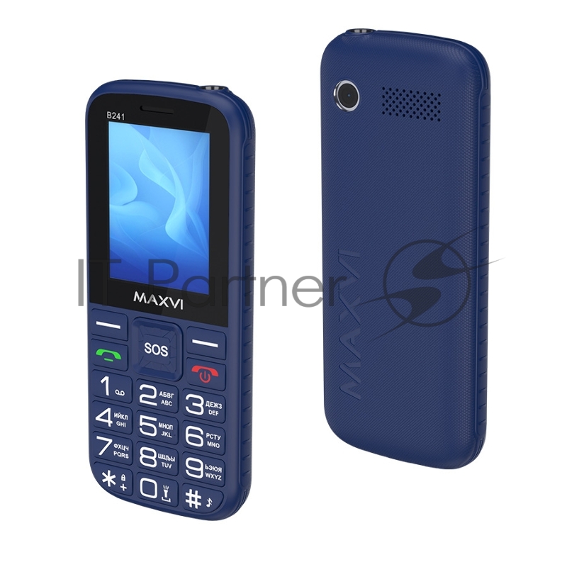 Мобильный телефон Maxvi B241 синий