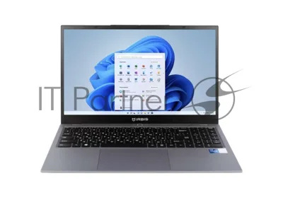 Ноутбук IRBIS SmartBook 15NBP3508_G3/15.6"/IPS/Intel Core i5 1250P/16Gb/512Gb/SSD/Intel Iris Xe Graphics/Windows 11 Pro/светло-серый/1.77kg