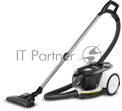 Пылесос Karcher VCC 4 CycloneX белый/черный, 800 Вт, уборка сухая, пылесборник контейнер 1,5 л