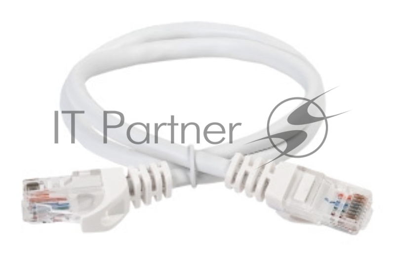 Патч-корд ITK PC08-C5EUL-3M UTP RJ-45 вил.-вилка RJ-45 кат.5E 3м белый LSZH (уп.:1шт)