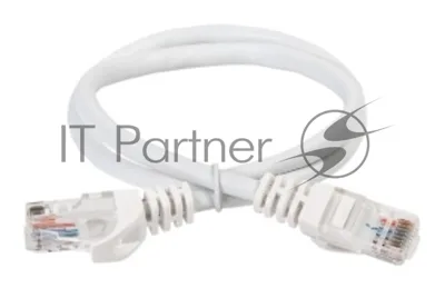 Патч-корд ITK PC08-C5EUL-3M UTP RJ-45 вил.-вилка RJ-45 кат.5E 3м белый LSZH (уп.:1шт)