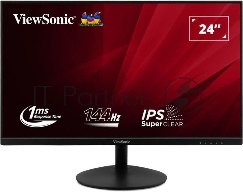 Монитор ViewSonic 23.8" VA24E2-H черный IPS LED 1ms 16:9 HDMI матовая 250cd 178гр/178гр 1920x1080 144Hz VGA FHD 2.7кг
