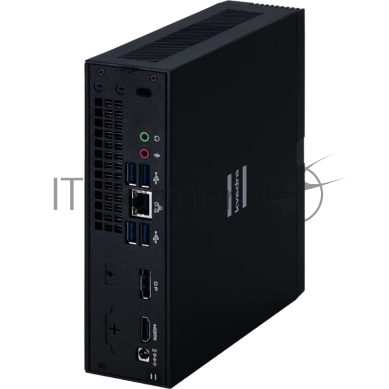 ПК KVADRA D20 (ЯДРВ.466259.001-01) MFF, Core i7-11700, 16GB DDR4 3200 (1x16GB), SSD 512Gb 2,5", Intel Internal Graphics,no WiFi, no BT, noDVD, 180W no keyboard & mouse, Black, noOS, 1Y Wty, МПТ