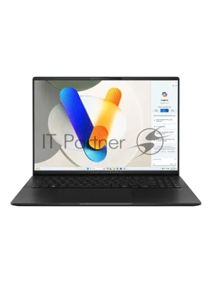 Ноутбук ASUS Vivobook S16 S5606CA-RI188/16"/OLED/Intel Core Ultra 7 255H/16GB/1024GB SSD/Intel Arc Graphics/Без ОС/черный/1.5kg
