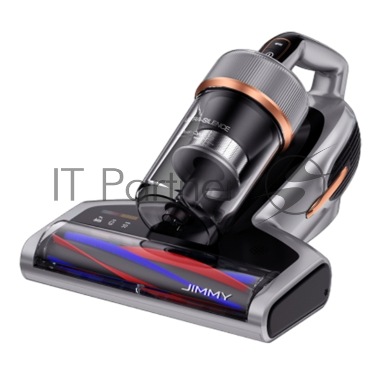 Пылесос для удаления пылевых клещей Jimmy BX7 Pro Max серый/золотистый, 550/700 Вт, уборка сухая, пылесборник контейнер 0,5 л