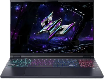 Ноутбук Acer Predator Helios Neo 16S AI/16"/IPS/Intel Core i7 14650HX/16Gb/1Tb/SSD/NVIDIA GeForce RTX 5070 12Gb/Без ОС/черный/2.5kg