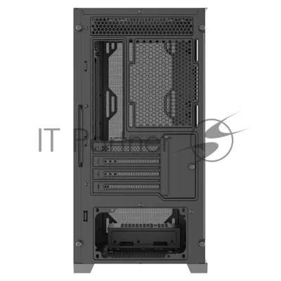 Корпус ПК без блока питания Case SAMA S31E Black, Midi-Tower, TG, no fans, 2xUSB 3.0 + 1xUSB 3.2 Type-C, mATX, mITX Black