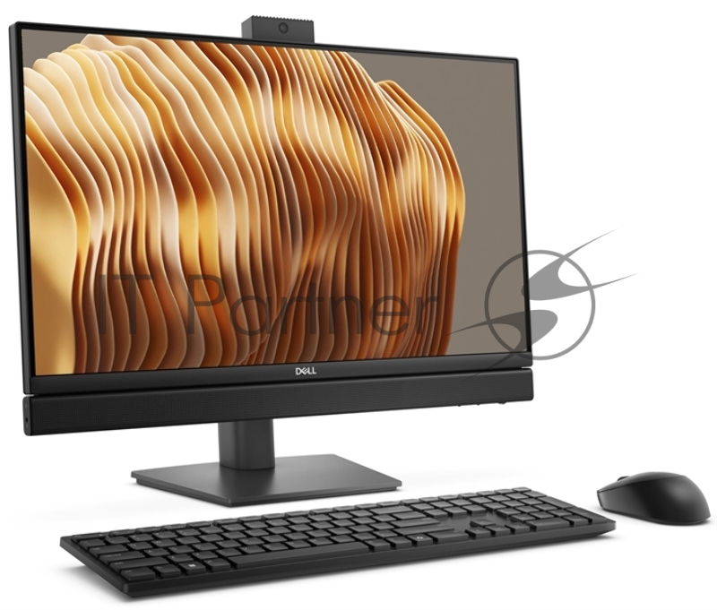 Моноблок Dell Pro 24 All-in-One 65W 23,8" FullHD NT,Core Ultra 7 265T,32GB DDR5,1Tb SSD,Intel UHD Graphics, Height Adjustable Stand,FHD Webcam, Wi-Fi,BT, Wireless Kb(ENG) & Mouse, Linux Ubuntu, 2YW