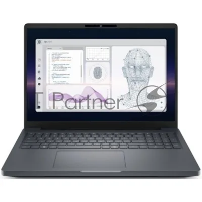 Ноутбук Dell Pro Max 16 Plus MB16250 Core Ultra 7 265HX 16" 16:10 UHD+(3840x 2400),120Hz,500 nits,DDR5 32GB (16GB*2),2TB SSD,NV RTX 3000 Blackwell (12GB GDDR7),backlight,96Whr,FPR,2.55kg,2y,Linux,Black,KB/E