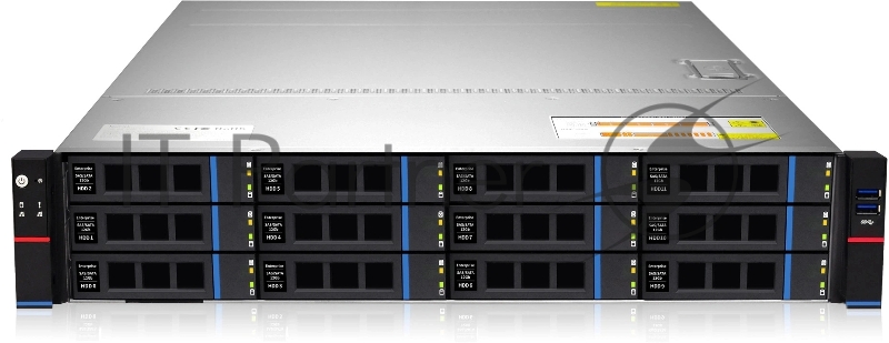 Сервер IRU Rock g2212ig3 2x6330 2x32Gb 2x480Gb SSD SATA 9361-8I AST2500 2xGigEth 2x1600W w/o OS (2197761)