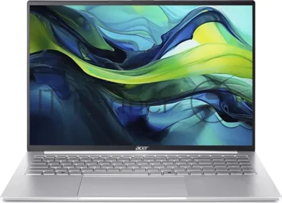 Ноутбук Acer Swift Lite 16/16"/IPS/Intel Core Ultra 5 115U/16Gb/512Gb/SSD/Intel Graphics/Без ОС/серебристый/1.19kg