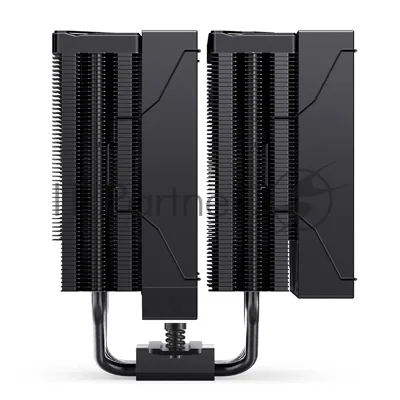 Кулер для процессора CPU Cooler JONSBO CA90 ARGB (270W, 4-pin PWM, 159mm, Al/Cu, 6x6mm, ARGB, 1x130mm + 1x120mm, 76.57CFM/69.61CFM, 31.4dBA/32.6dBA, 1800RPM/1800RPM, S: 1851/1700/1200/115X, AM4/AM5 Black)