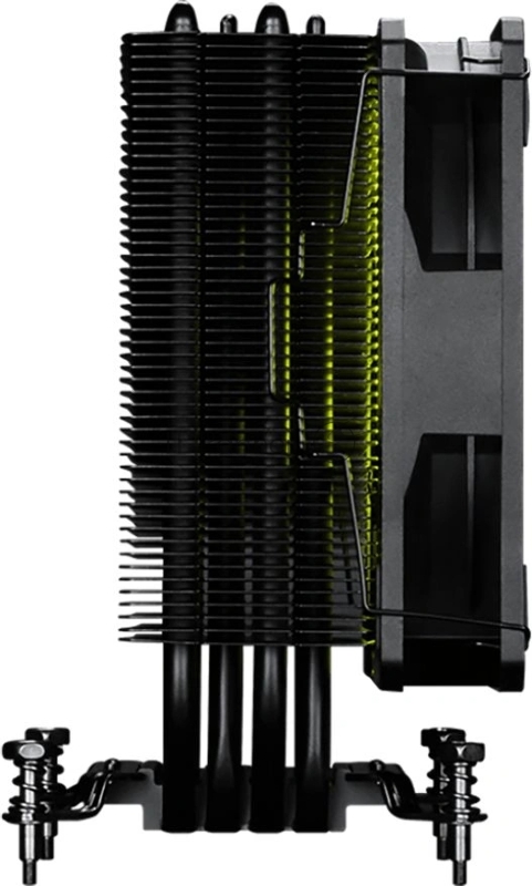 Кулер для процессора MSI Mag Corefrozr AA13 ARGB Soc-AM5/AM4/1700/1851 черный 3-pin 30.11dB Al+Cu 240W Ret (306-7ZWHA11-L80)