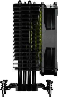 Кулер для процессора MSI Mag Corefrozr AA13 ARGB Soc-AM5/AM4/1700/1851 черный 3-pin 30.11dB Al+Cu 240W Ret (306-7ZWHA11-L80)