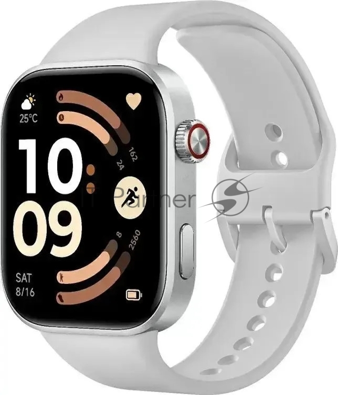 Умные часы Xiaomi Redmi Watch 6, 2.07" AMOLED, GPS, Bluetooth 5.4, IPX/WR50, серебристый