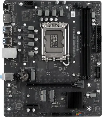 Материнская плата MaxSun MS-Challenger B760M-H, LGA1700, Intel B760, 2xDDR4, 2xSATA, 2xM.2 PCIe 4.0, 1xPCIe 4.0 x16, 1xPCIe 3.0 x1, 1xHDMI, 1xDisplayPort, 1x 1Gb LAN, 4xUSB 3.2 Gen1, 2xUSB 2.0, 3x3.5 мм, 5.1, microATX