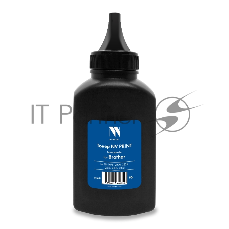 Тонер NVP для Brother (TN-1075, 2090, 2235, 2275, 2335, 2375) (90г) Type3 совместимый