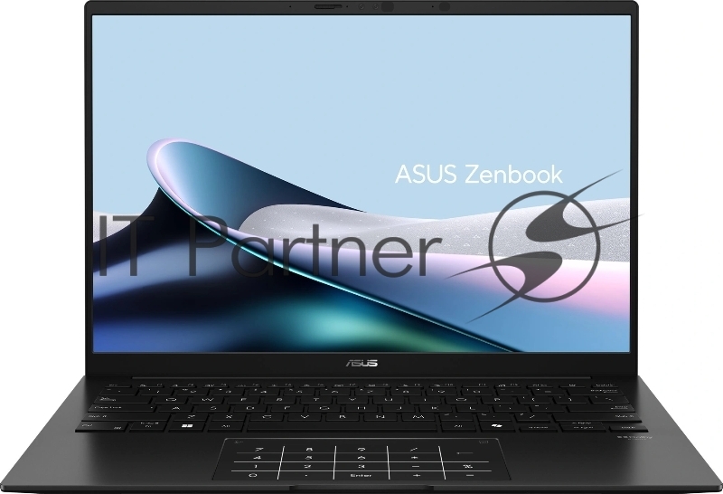 Ноутбук Asus Zenbook 14 UM3406GA-QD132/14"/OLED/AMD Ryzen AI 5 430/16Gb/512Gb SSD/AMD Radeon 840M/без ОС/черный/1.28kg