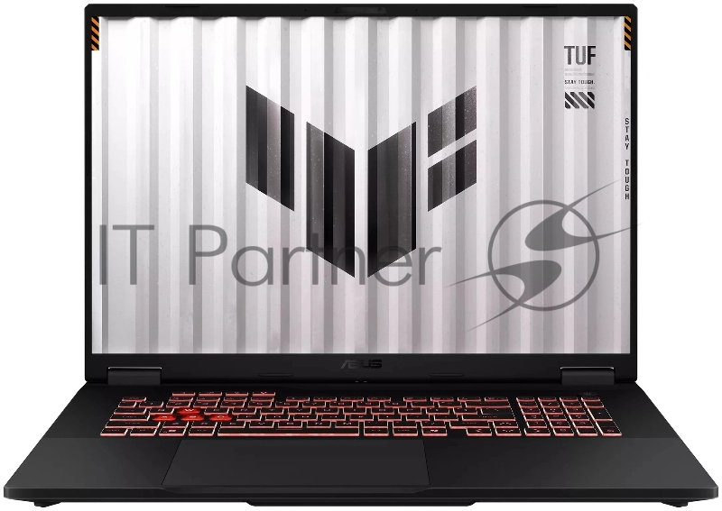 Ноутбук ASUS TUF Gaming A18 FA808PP-S8034/18"/IPS/AMD Ryzen 9 8940HX/16Gb/512Gb/SSD/NVIDIA GeForce RTX 5070 8Gb/Без ОС/серый/2.7kg