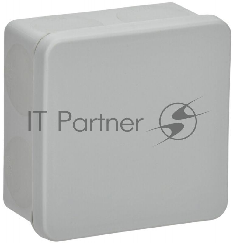 Коробка расп. КМ42435 о/п 80х80х40мм IP67 8 вв. серая IEK